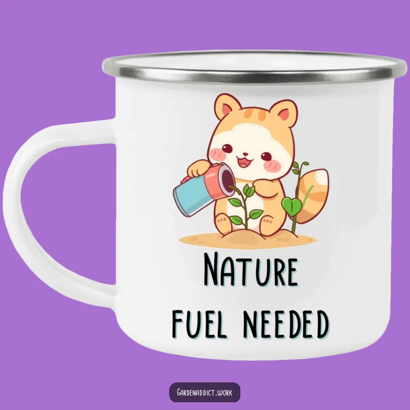 Durable Funny Cute Animal Camping Mug: Outdoor Gardener Gift