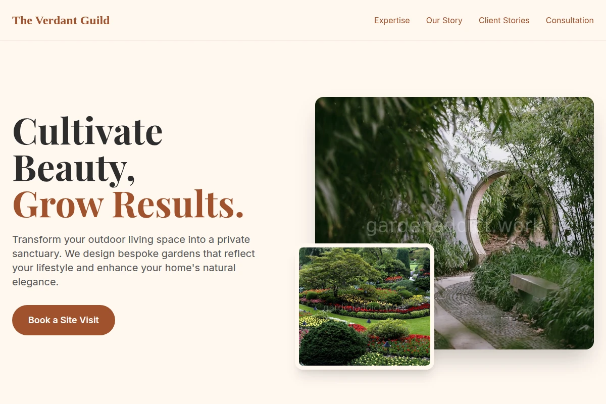 Trellis Garden Design