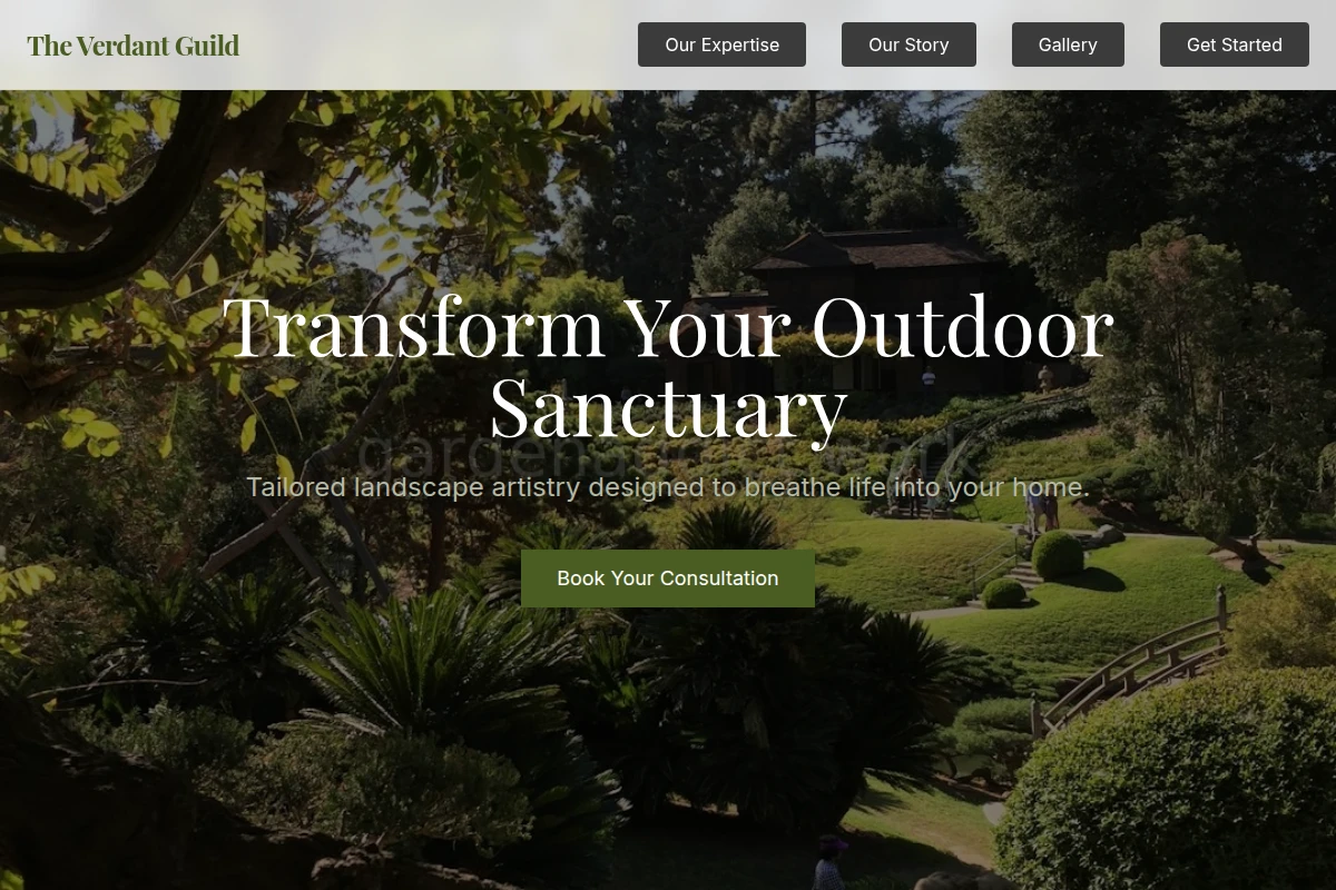Evergreen Garden Design