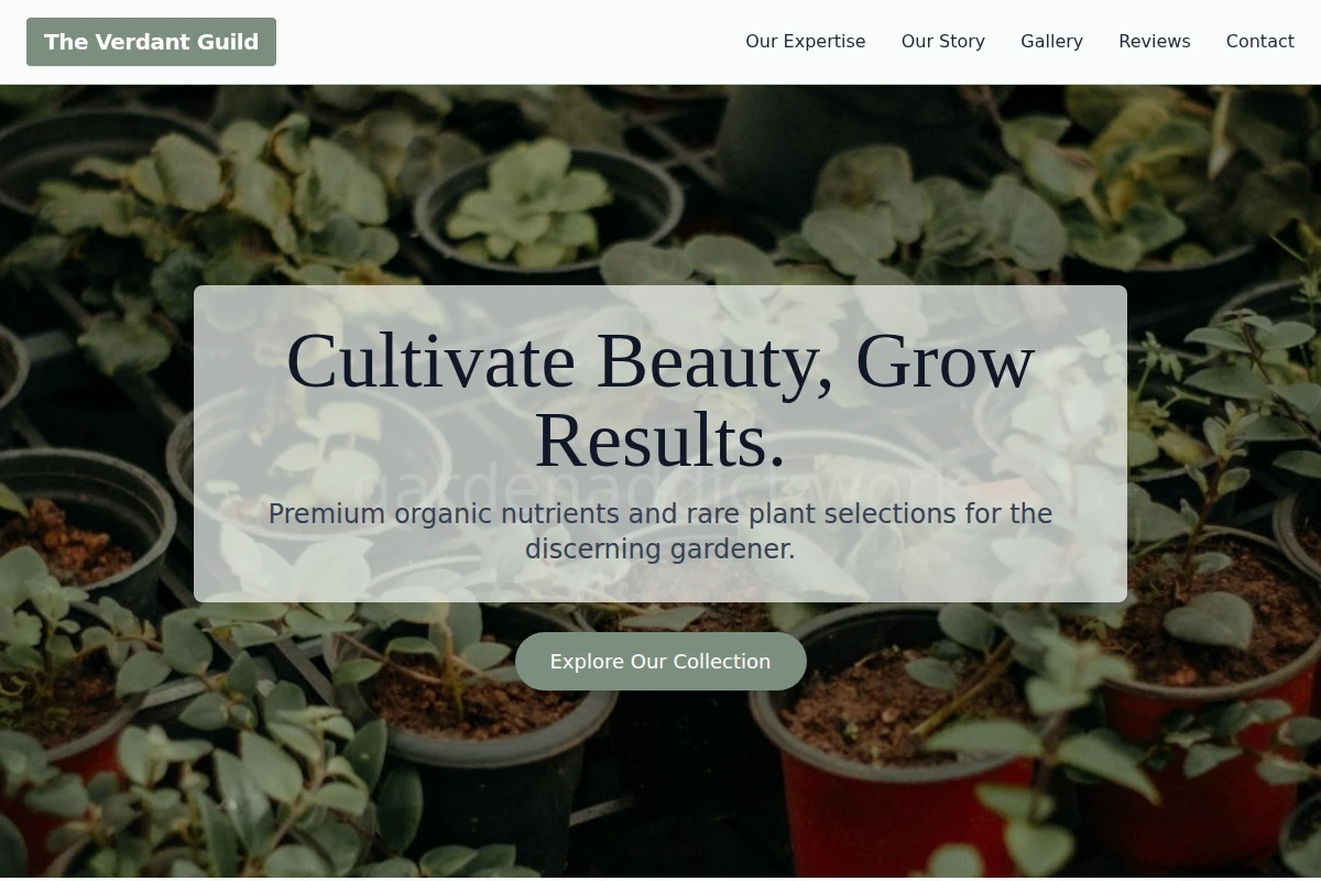 Fertilizer Plant Nursery