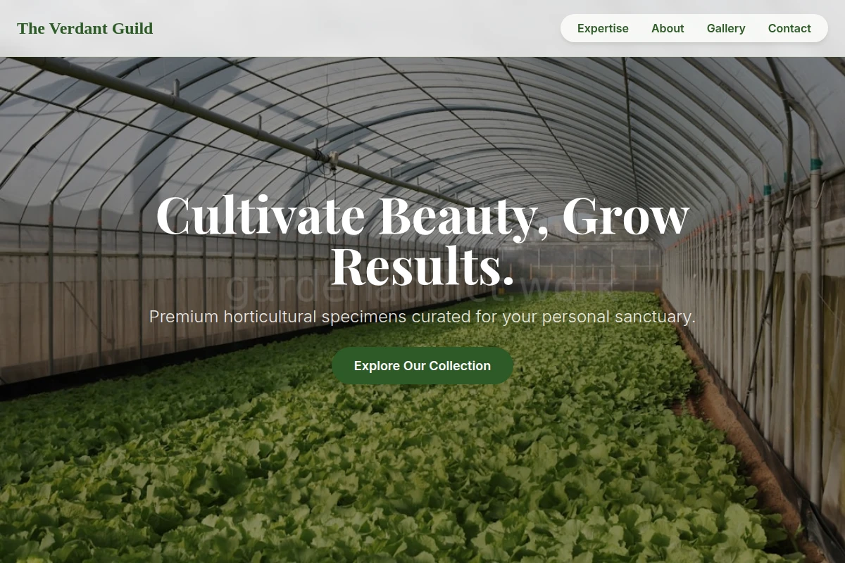 Horticultural Plant Nursery